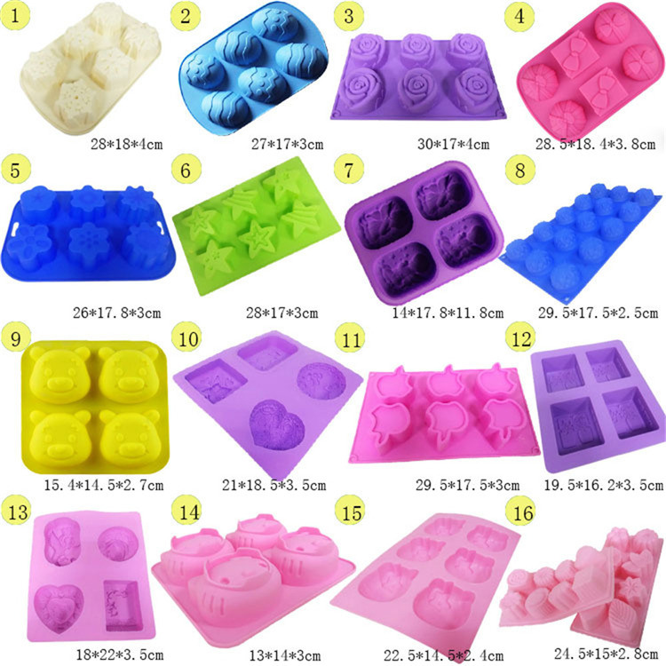 Customize Silicone Cake Mould Chocolate Mold Ice Cube Moulds