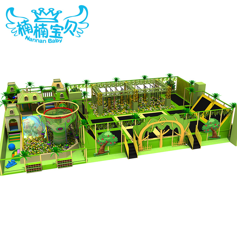 Maunfacture Wonderful Style New Design Safety Indoor Playground Soft Play Equipment