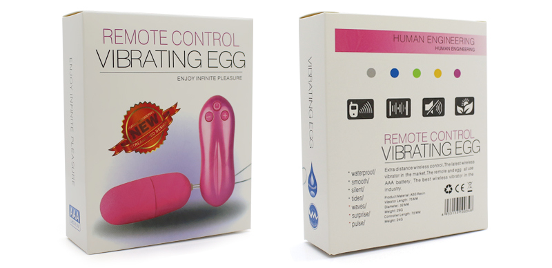Remote Control Sex Vibrating Egg Butt Vibrator Masturbate