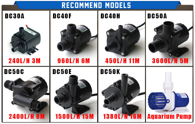 12V Mini DC Water Circulating Pump for Laser Engraving