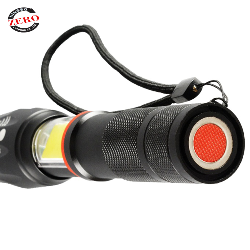 Popular Well Quality COB LED Flashlight, COB LED Torch, COB Flash Light LED