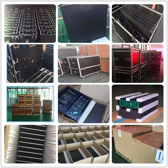 576*576mm Die-Casting Cabinet P3 LED Display