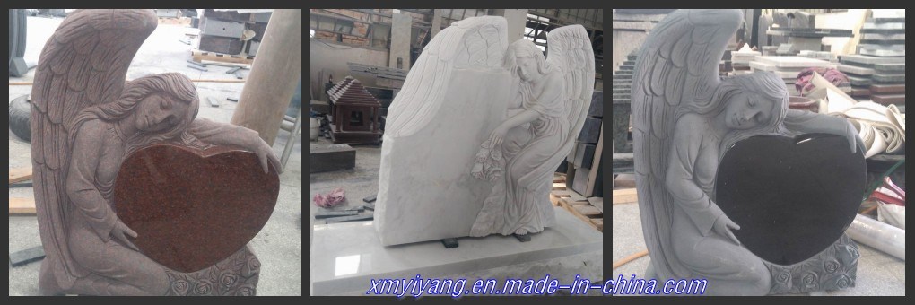 Russian Style Granite Tombstone / Headstone / Monument with Custom Design