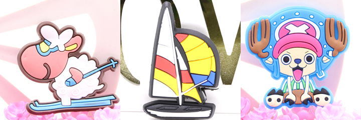 Custom Logo PVC Round Shape Fridge Magnet for Gifts