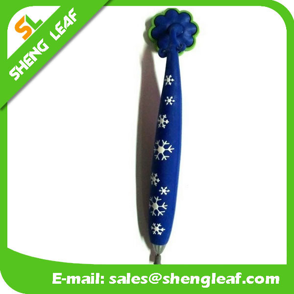 Attractive Promotion Magnetic PVC Soft Rubber Promotional Color Pen