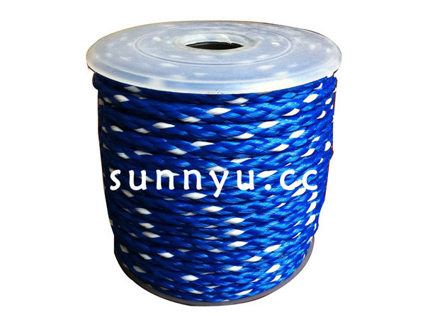 Customized Colored Plastic Solid Braided Rope