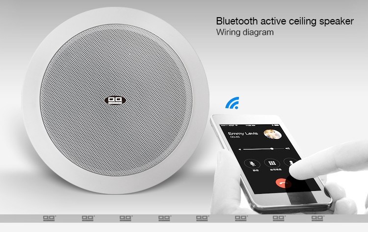 Hot Selling Waterproof White Ceiling Mount Speaker