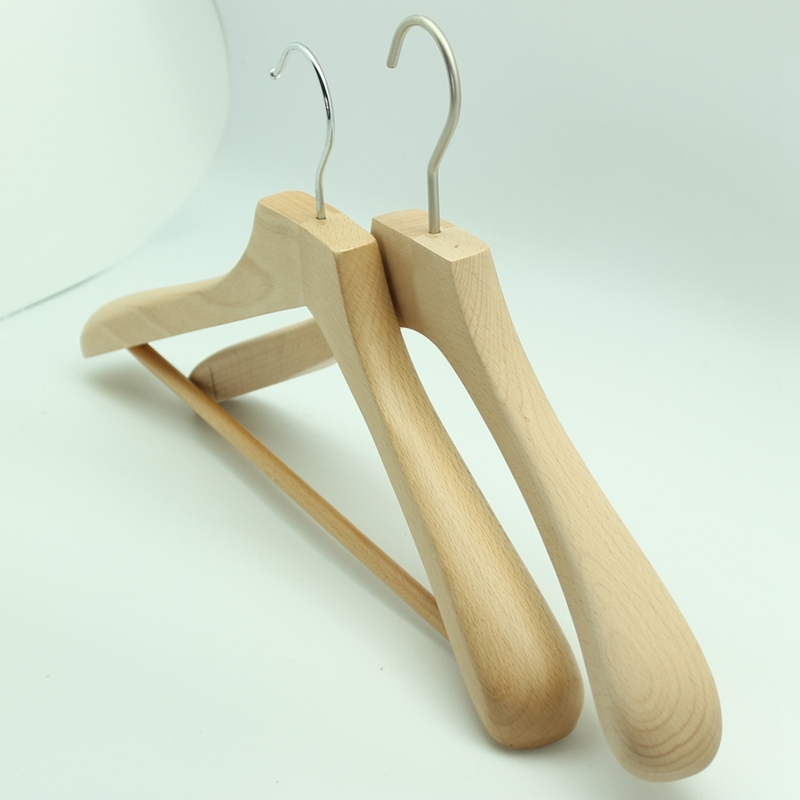 Hot Selling Bamboo Top Hanger for Clothes Also for Trousers