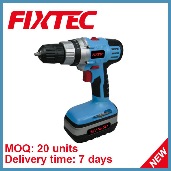 Fixtec Power Tool Hand Tool 18V Cordless Drill