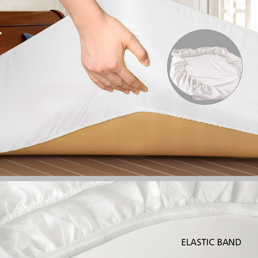 Hypoallergenic Polyester Waterproof Quilted Mattress Topper Protector China Manufacturer