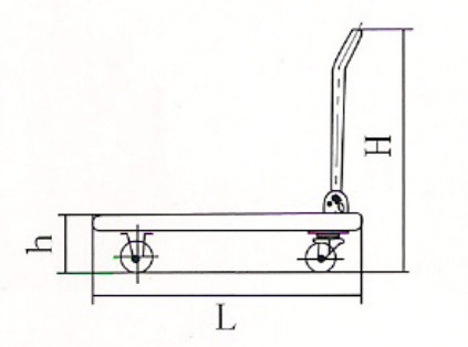 Wire-Mesh Cage Platform Hand Truck (PH0604)