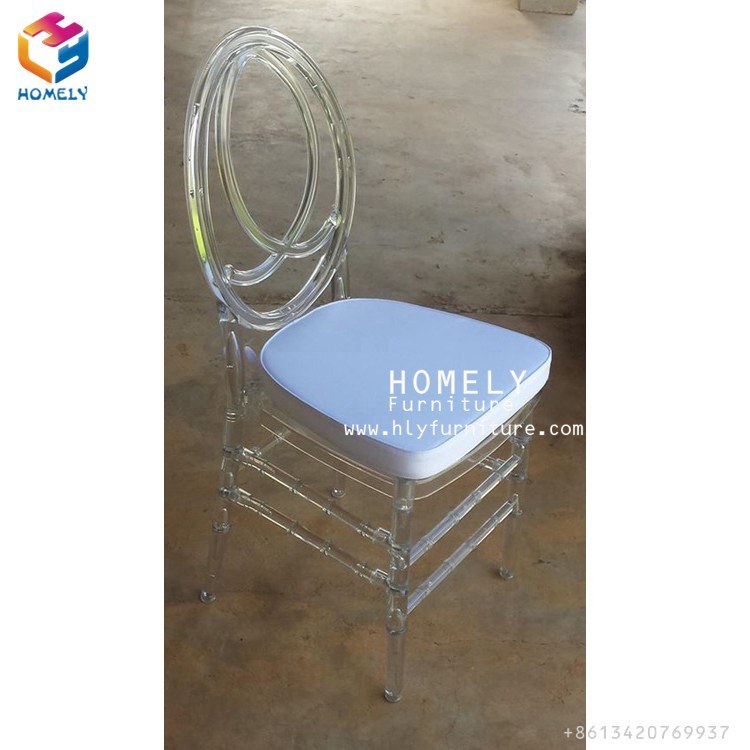 modern Resin Phoenix Chiavari Chair for Outdoor Party Event