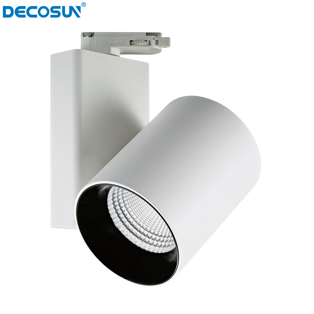 éclairage sur rail à intensité variable dimmable track light