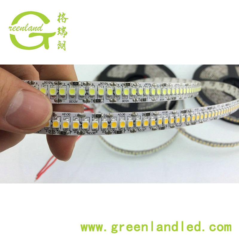 Ce RoHS Flexible LED Light Strips 240d SMD 3528 LEDs 24V DC