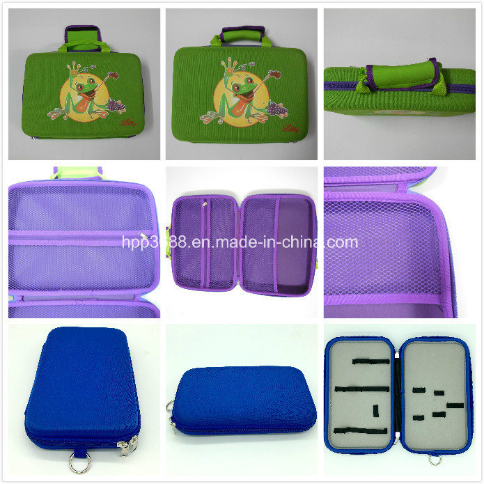2018 Hot Customized Waterproof Compression EVA Sewing Cosmetic Storage Bag