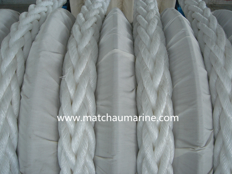 China Manufacturer 16 Strands PP Marine Mooring Rope for Sale