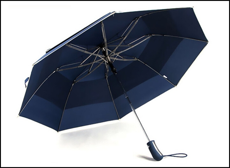 Business Man Fold Style Big Size 28inch Umbrella for Rain Days