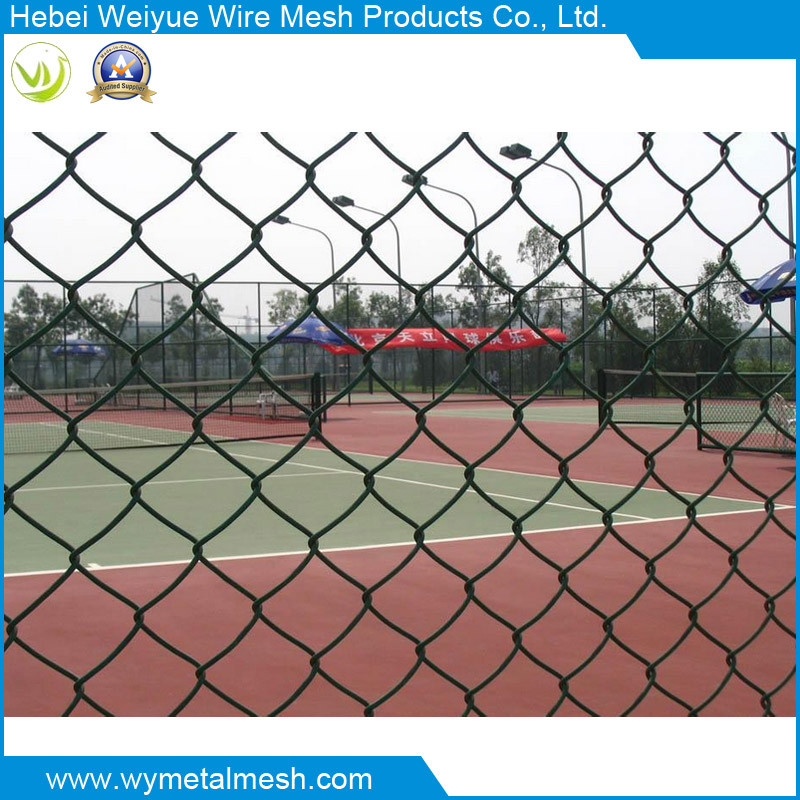 Galvanized and PVC Coated Chain Link Fence Machine