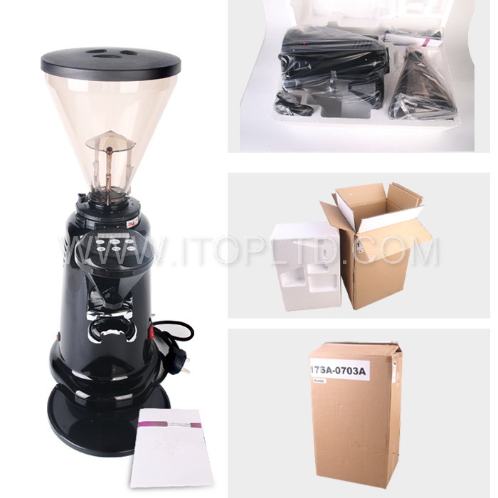 Commercial Professional Black Color Coffee Grinder