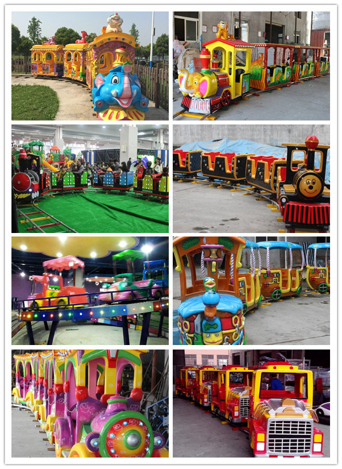 Most Popular Amusement Park Outdoor Mini Train Elephant Train