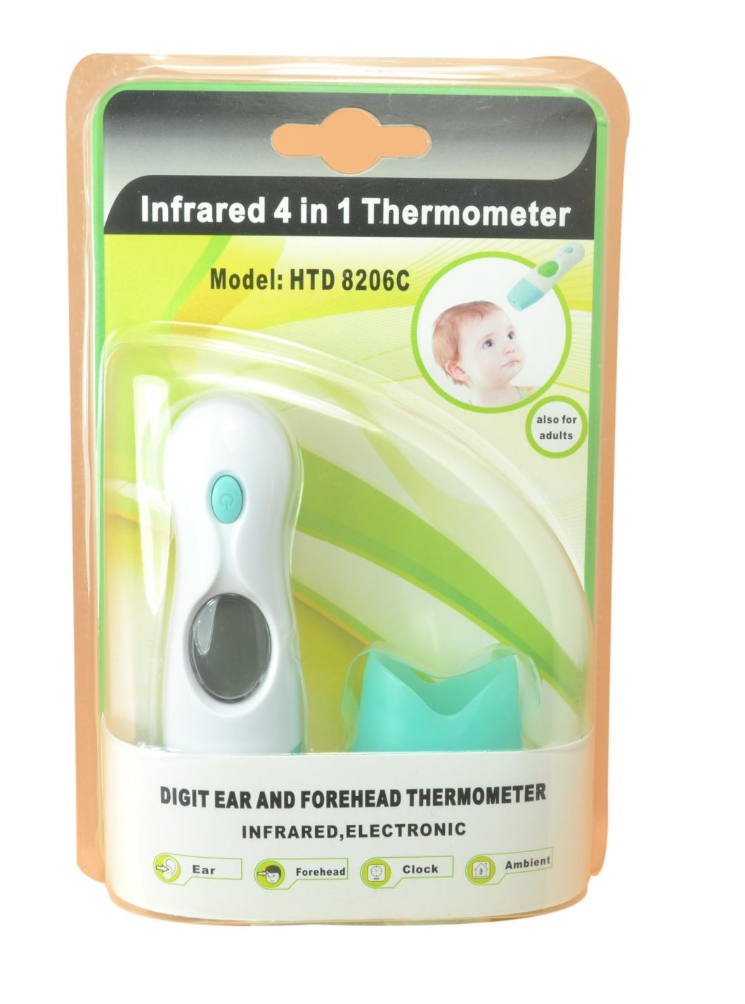 Infrared Digital Ear and Forehead Thermometer