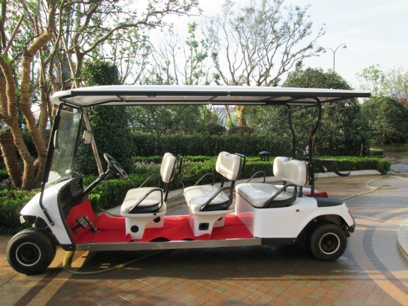 Used in Golf Course, 6 Seat Golf Cart, High quality and High Servies, Colors Are Modified According to Customers Needs