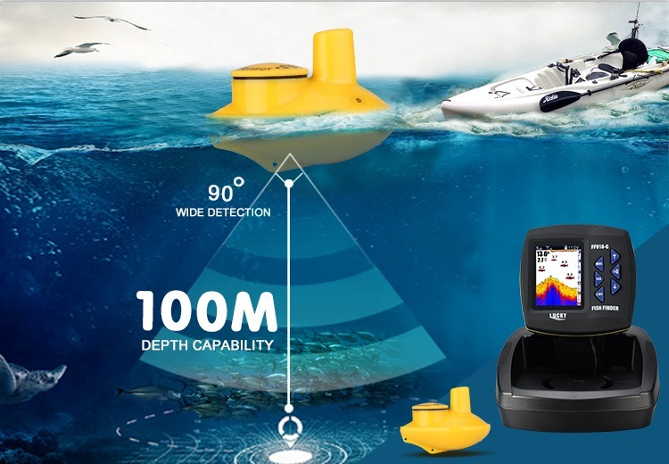 Easy Business Sale on 8 Hours Battery Fishfinder GPS