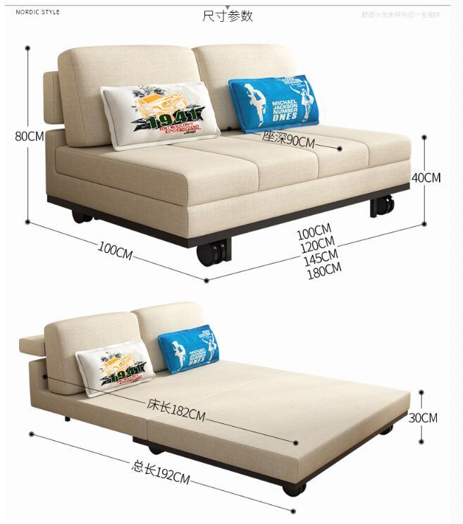 Chinese Furniture - Bedroom Furniture - Hotel Furniture - Home Furniture - Soft Cushion Soft Furniture - Sofa Bed