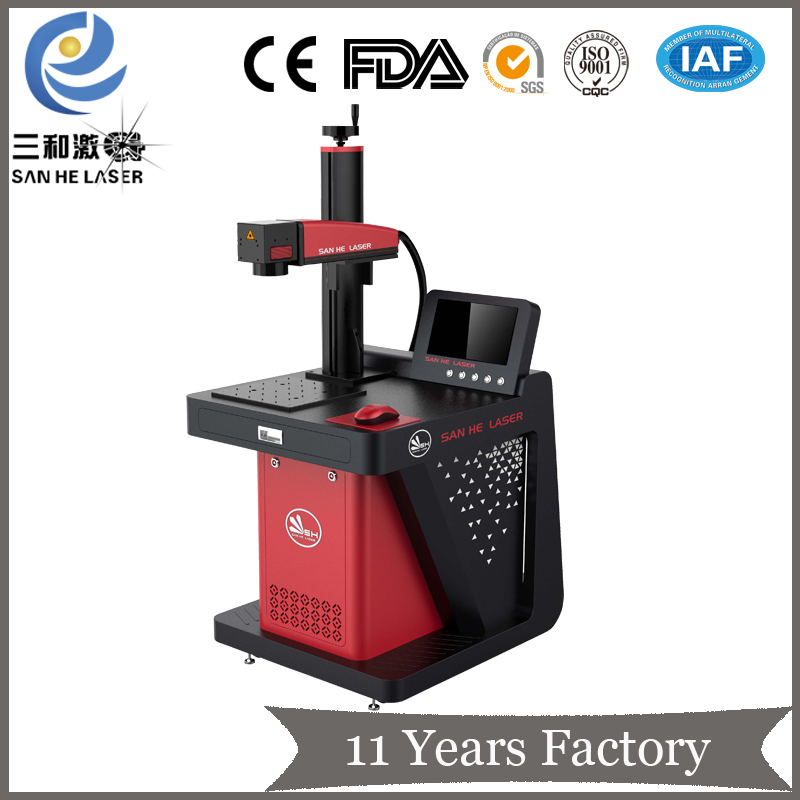 30W YAG Fiber Laser Marking Machine for Glass