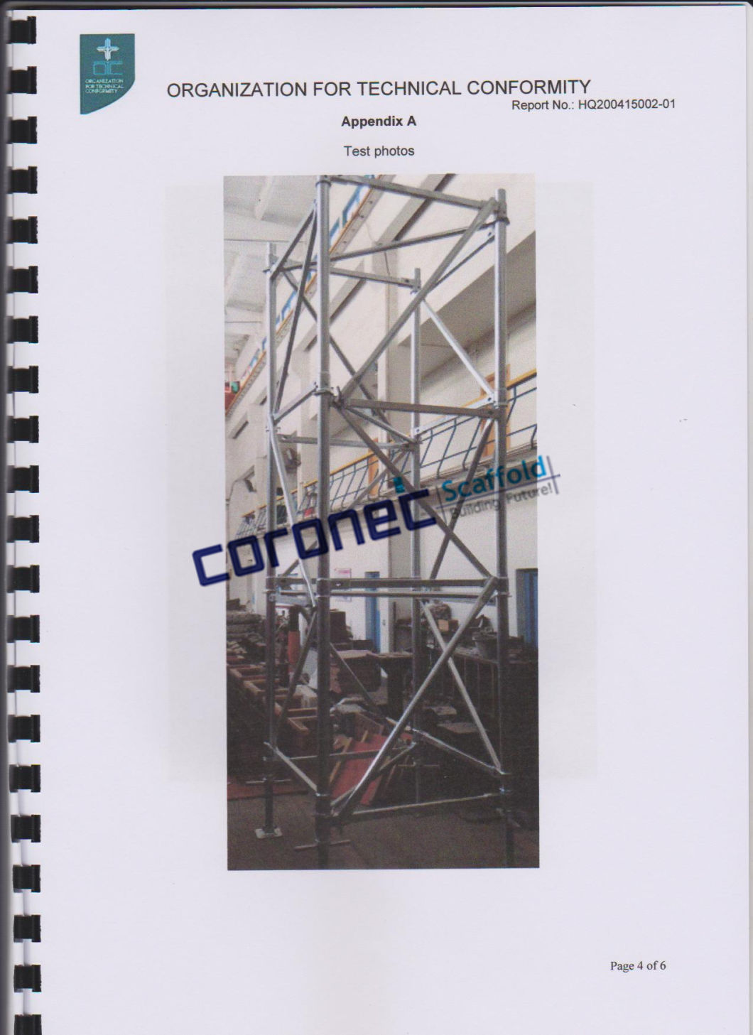 T60 Shoring Frame System Heavy Duty Scaffolding of Buliding Construction Material