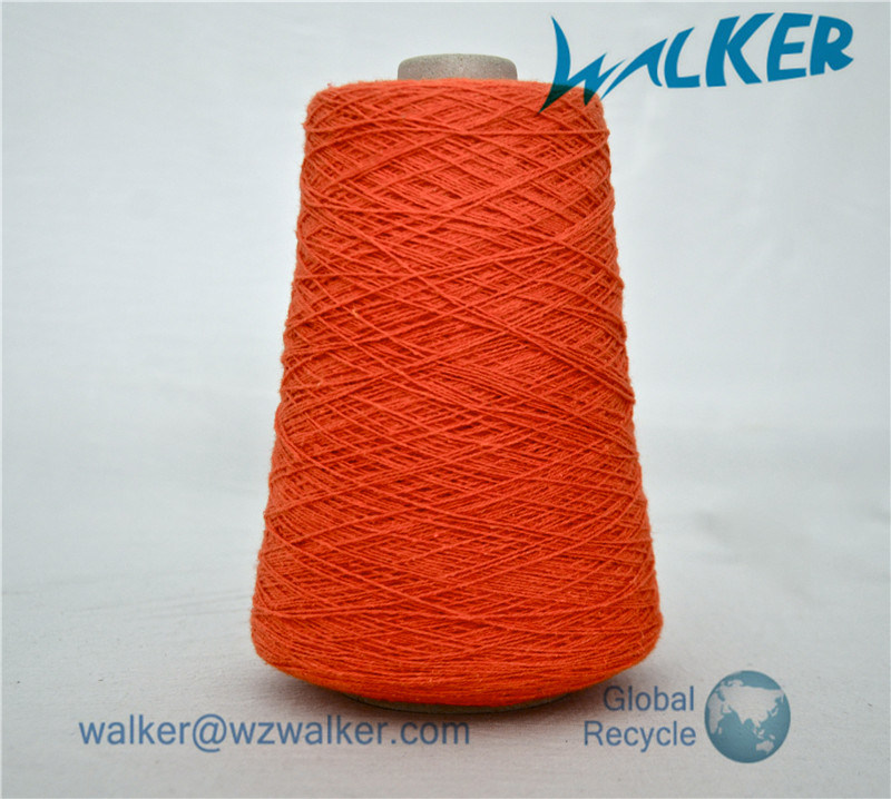 Multi-Ply Recycled Cotton Yarn for Weaving