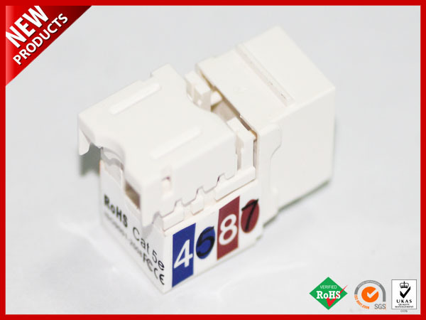 UTP Cat5e RJ45 Keystone Jack