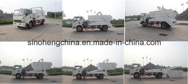 8m3 Municipal Sanitation Bidirectional Compression Refuse Compactor Garbage Truck