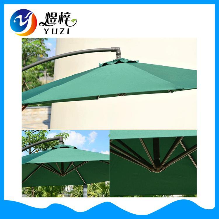 Outdoor 10FT Banana Umbrella Cantilever Hanging Garden Umbrella