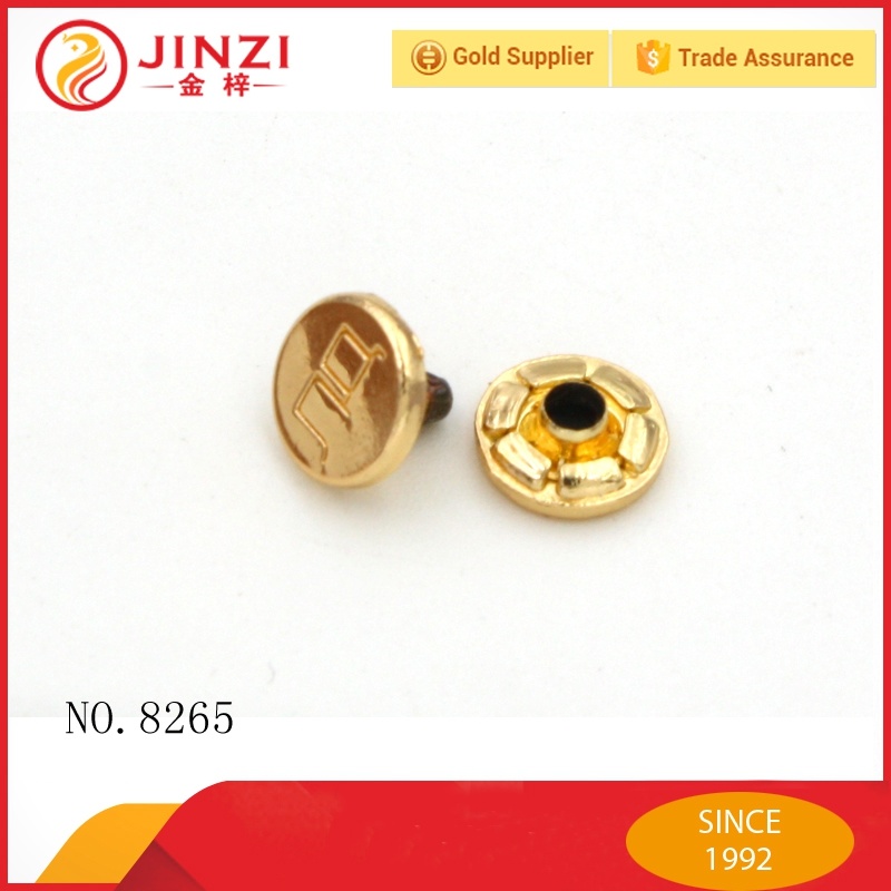 Hot Selling Custom Decorative Metal Button Rivets/ Custom Jeans Rivets/Metal Custom Rivets