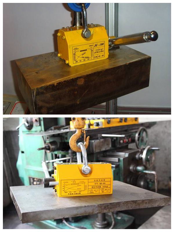 2000kg Lifting Permanent Lifting Magnet Yx1-2