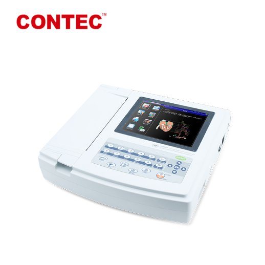 Contec ECG1200g Ce/FDA Approval Digital 12 - Channel Electrocardiograph ECG Machine From 20 Years Manufacture