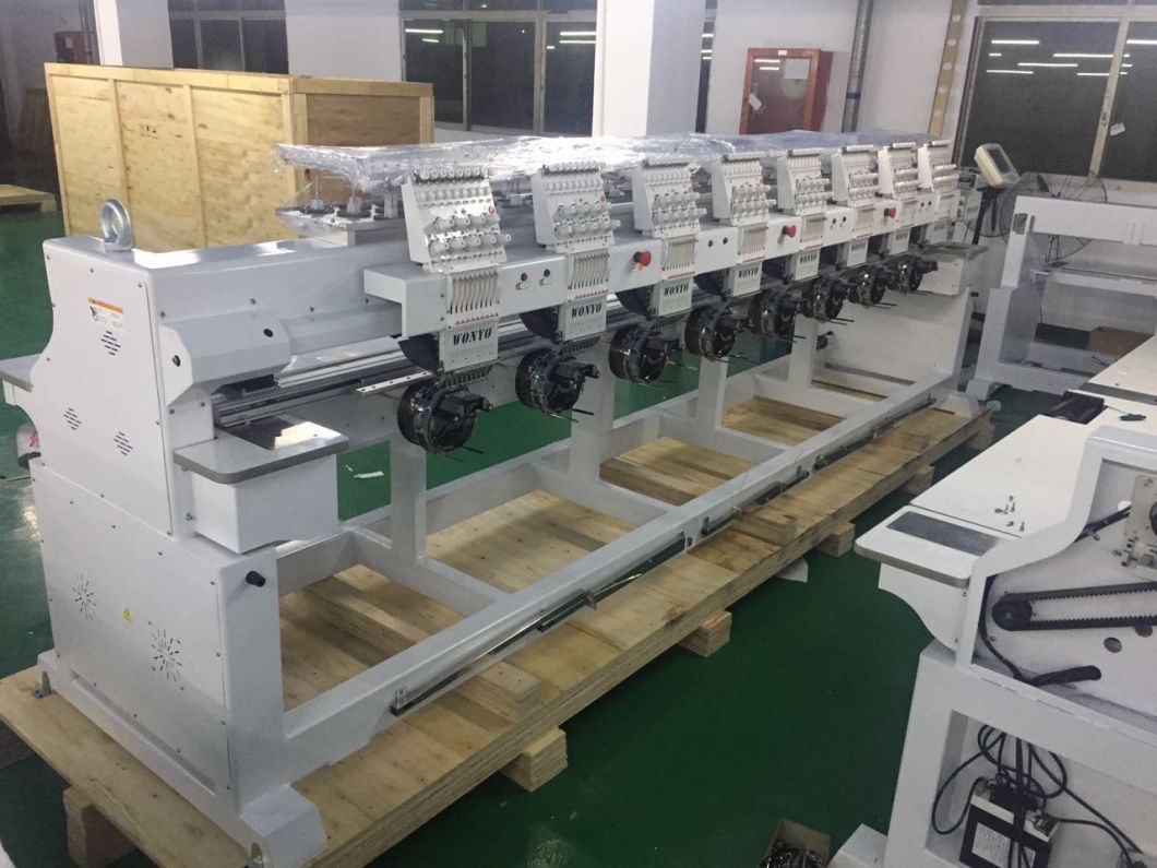 8 Head 12 Thread Embroidery Machine for Sale Wy1208c