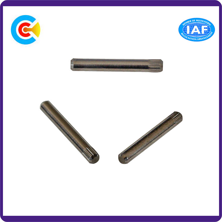 Knurled Round Head Customized Shoulder Pin for Furniture/Kitchen/Cabinets