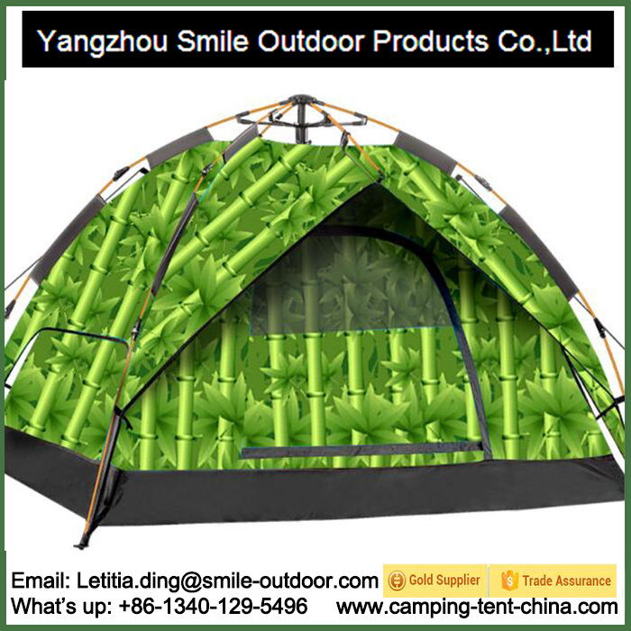 Alu Folding Customized All Over Print Camping Dome Tent