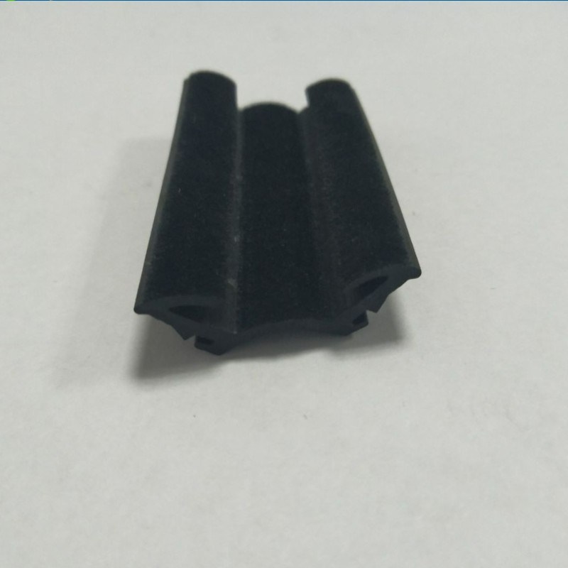 Auto Door Edge Flocked Weather Rubber Seal Strip