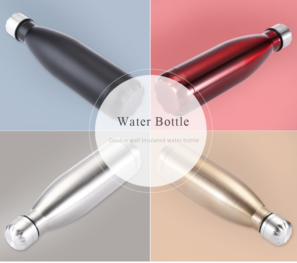 Custom Stainless Steel Drink Water Bottle with Double Wall Vacuum