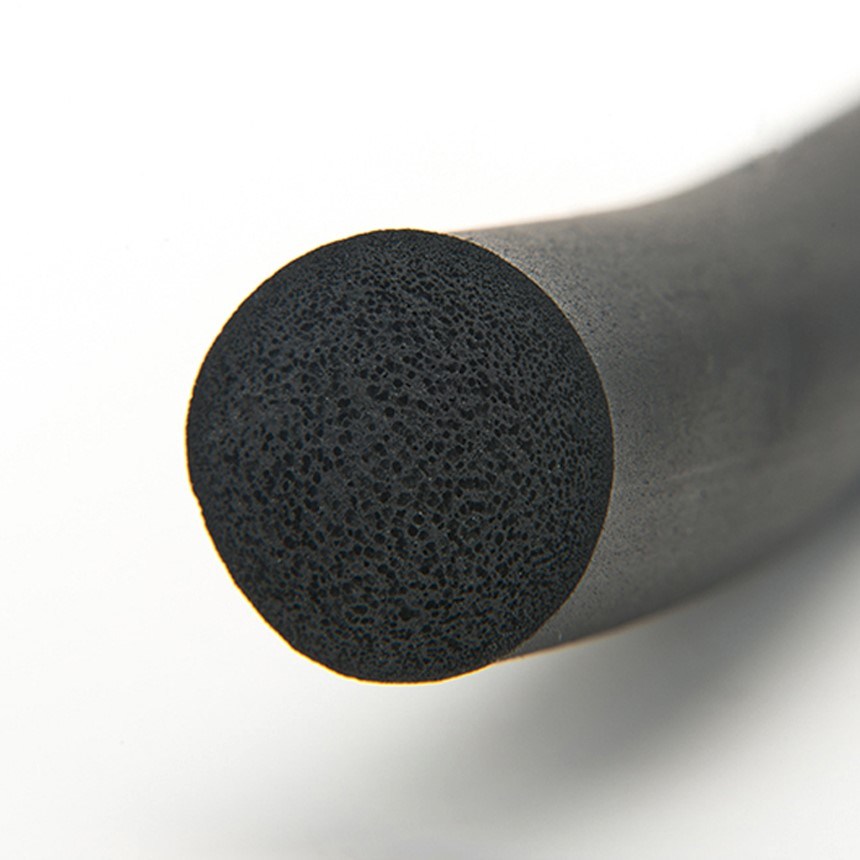 High Performance Extruded EPDM Sponge Rubber Cord