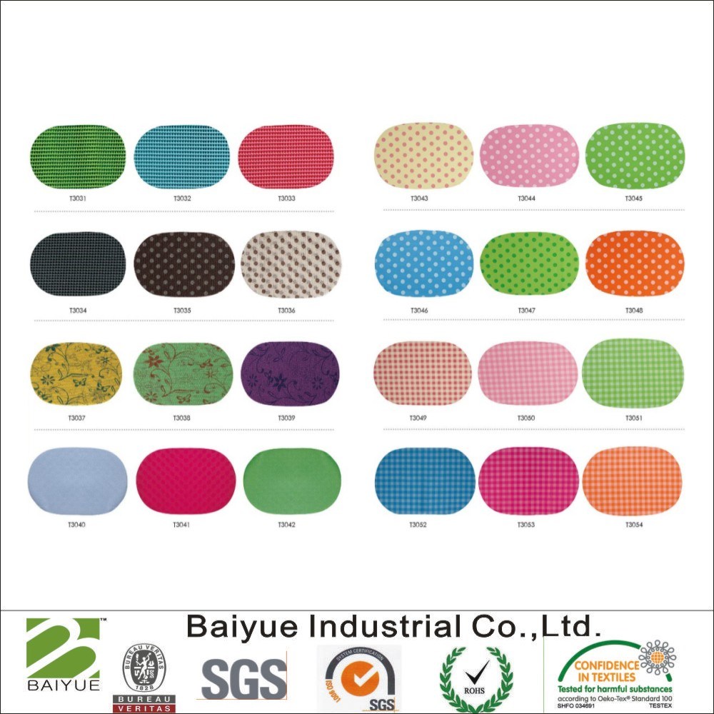 Ecofriendly Colorful Customized Home Kitchen Placemat PVC Foam Placemat