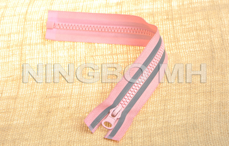 #5 Open End Reflective Resin Zippers