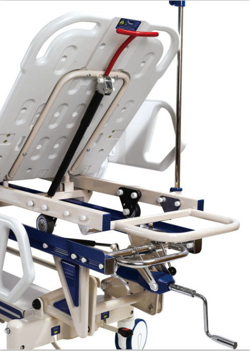 Luxurious Rise-and-Fall Stretcher Cart Hospital Bed