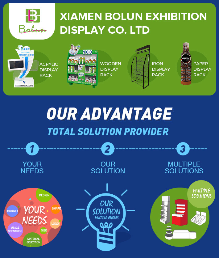 Retail Store Cosmetic Display Rack Counter Display