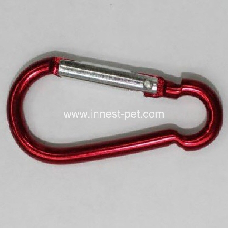 Pet accessory Outdoor Carabin Mountain Hooks/ Aluminium Alloy Carabiner Hook