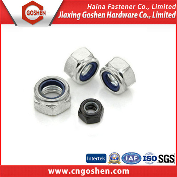 Stainless Steel Flange Nylon Insert Lock Nuts