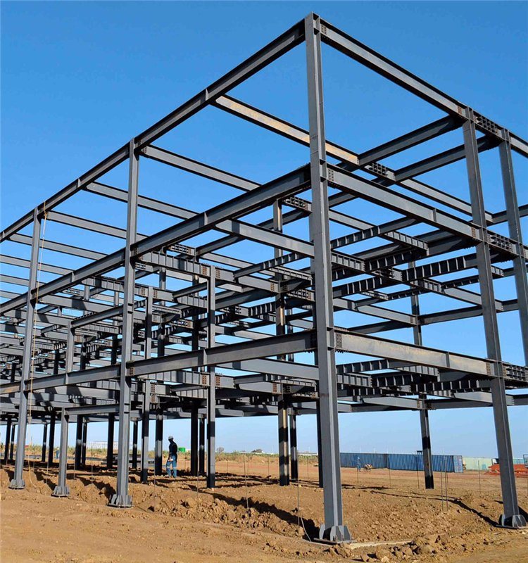 Prefabricated Building Construction Projects Steel Structure Mobile Workshop